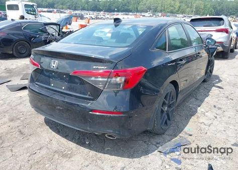 2022 Honda Civic Sport z USA, uszkodzony, nr VIN 2HGFE2F53NH568788